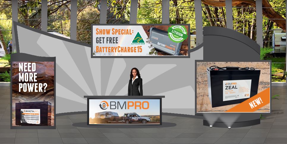 BMPRO booth at virtual show