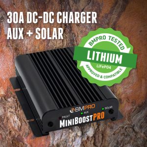 DC-MiniBoostPRO - Lithium DC-DC charger with solar input