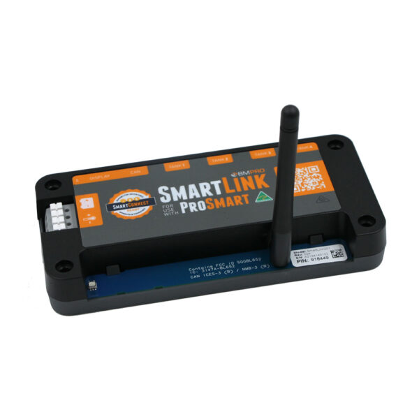 SmartLink has an antenna to boost the Bluetooth signal