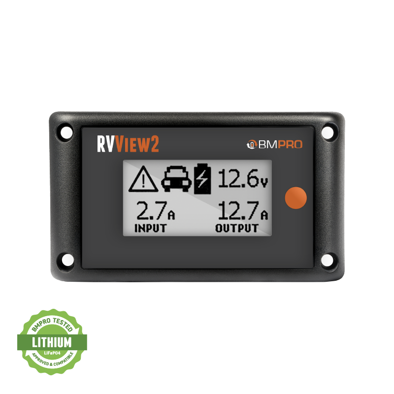 RVView - Wall Mounted 12V Battery Monitor