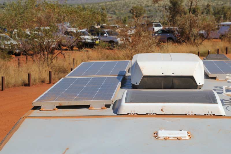 clean solar panels to keep their efficiency